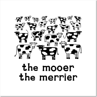 The Mooer the Merrier Posters and Art